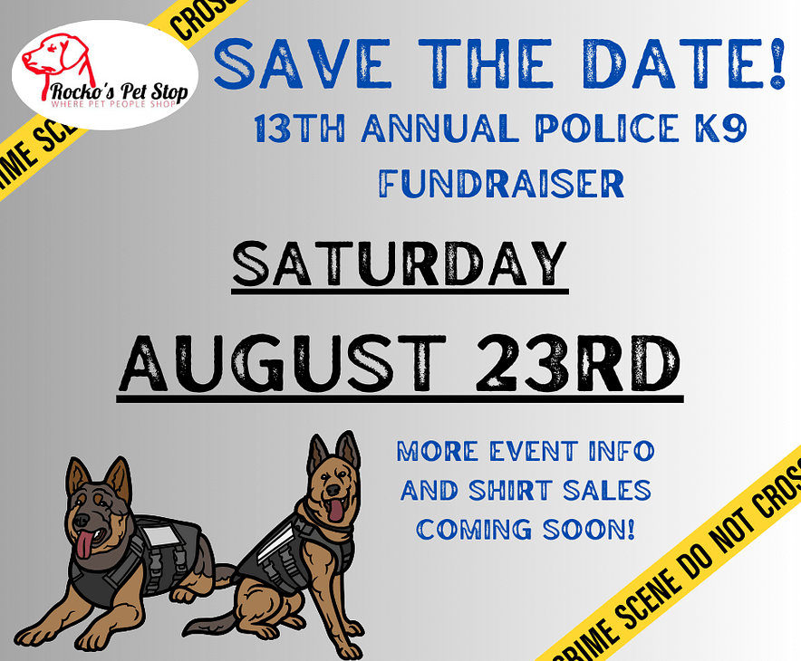 K9 SAVE THE DATE
